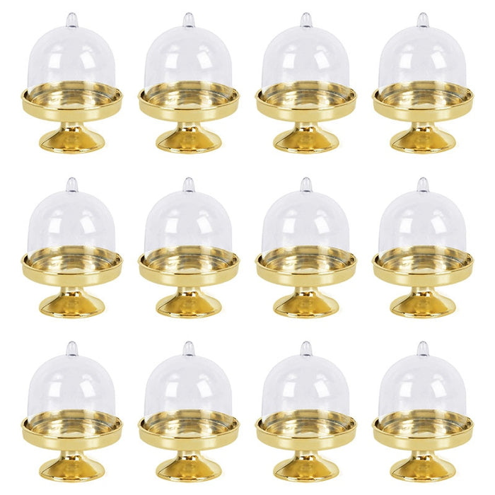 Plastic Mini Cake Stands for Candy Box-Wedding Choc Boxes-Party- Favors