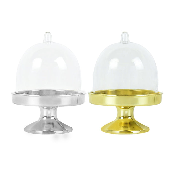 Plastic Mini Cake Stands for Candy Box-Wedding Choc Boxes-Party- Favors