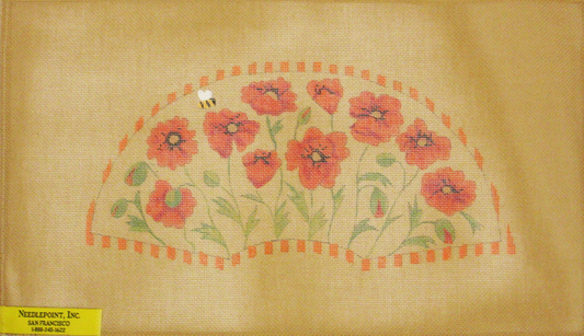 Needlepoint Poppies Canvas