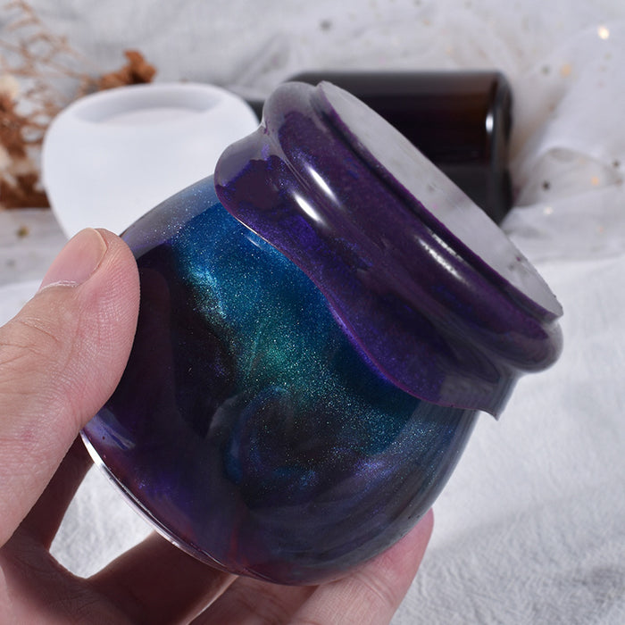 Pudding Jar Resin Molds Pudding Style Silicone Mold