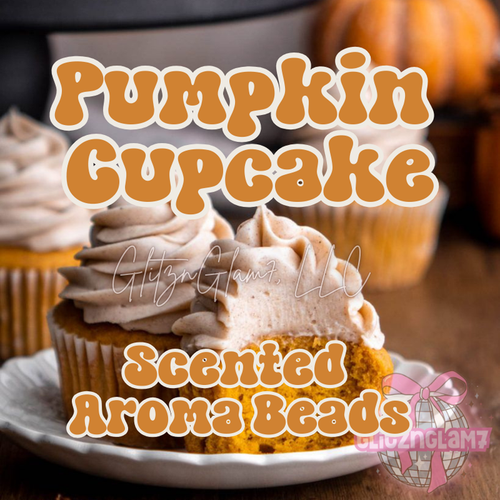 Pumpkin Cupcake Premium Scented Beads