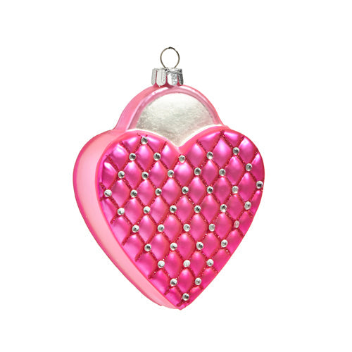 Quilted Pink PurseOrnament
