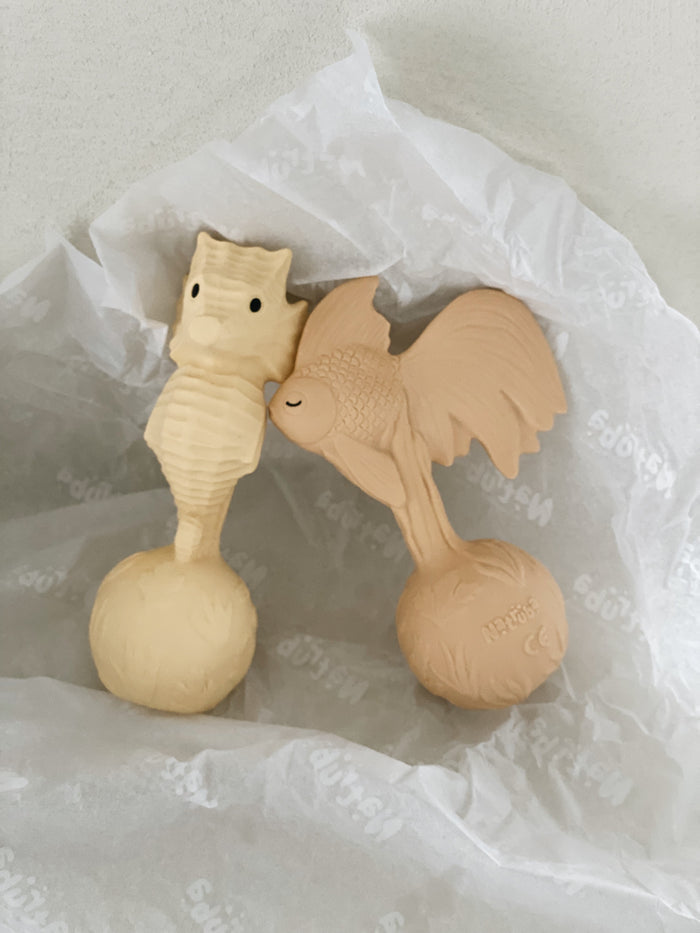 RATTLE/TEETHER - Goldfish
