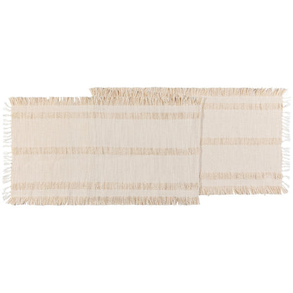 Ravel Table Runner - Ivory