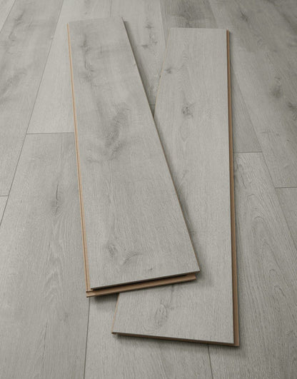 Ravello Lunar 12mm Laminate Flooring - Lunar Grey Oak