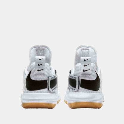 Rear view of Nike React Hyperset Volleyball Shoes.