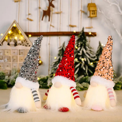 Red Christmas Gnome Holiday Decoration