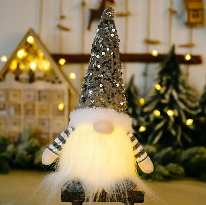 Red Christmas Gnome Holiday Decoration