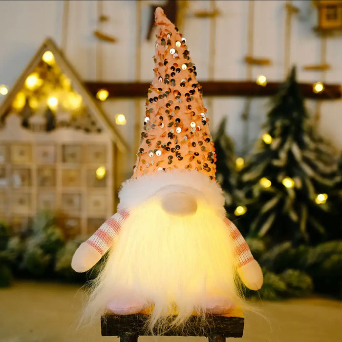 Red Christmas Gnome Holiday Decoration