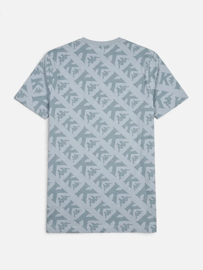 Remera Kappa Authentic Fool Azul Stone