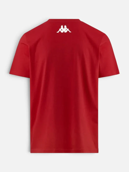 Remera Kappa Kappa4training Brizzo Rojo