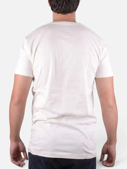 Remera Kappa Logo Syaro T-Shirt Bright Blanco
