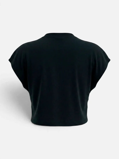 Remera Mujer Kappa Authentic Vetra Tee Negro