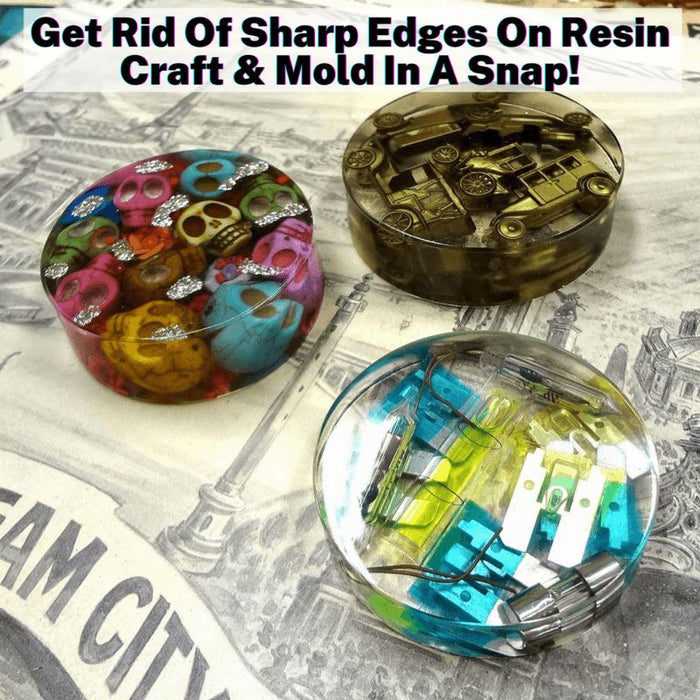 Resin Edges Trimmer Tool（ 12pcs）