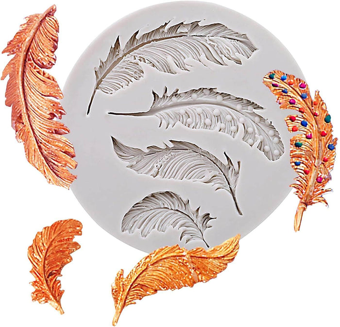 Resin Feather Silicone Mold - IntoResin