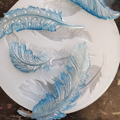 Resin Feather Silicone Mold