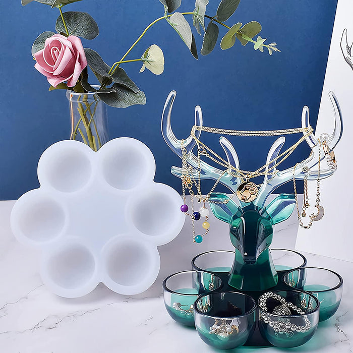 Resin Mold Storage Boxes with Deer Handicraft Resin Mold - IntoResin