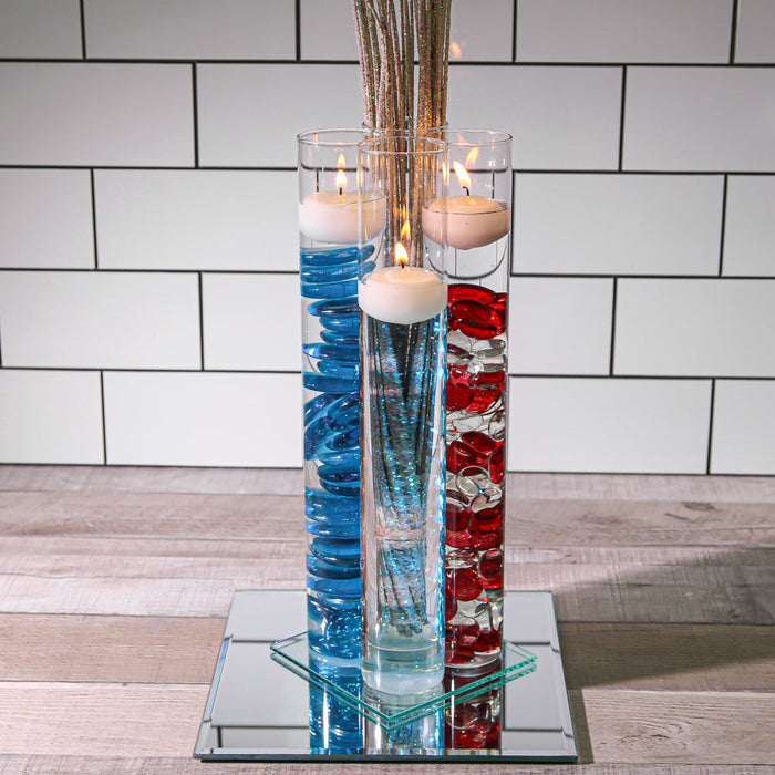 Richland Floating Candles 1.5" White Set of 40