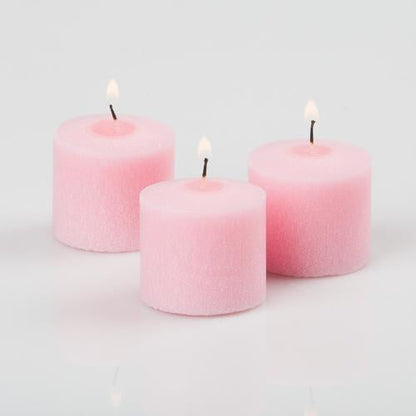 richland votive candles pink gardenia scented 10 hour set of 12