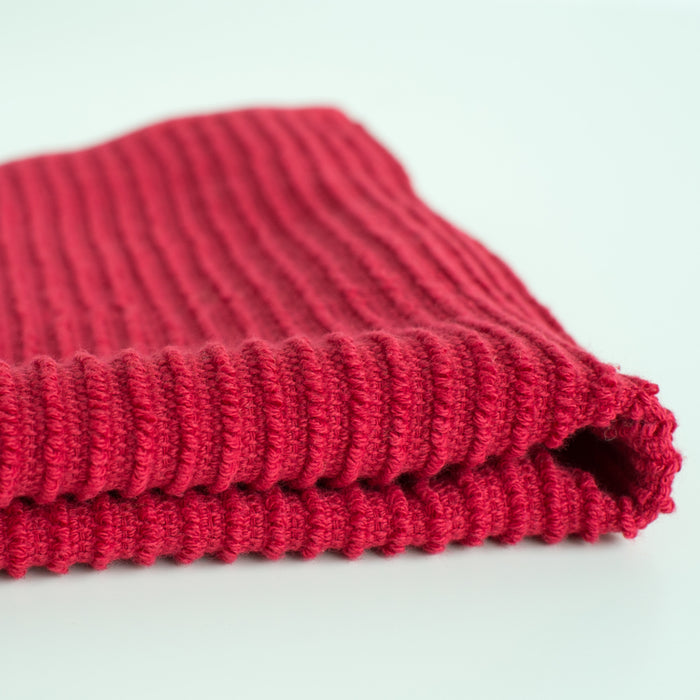 Ripple Red Dishcloths Set of 2