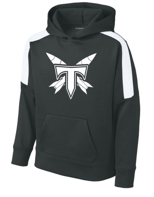 Rockets T Logo Performance United Pullover Hoodie