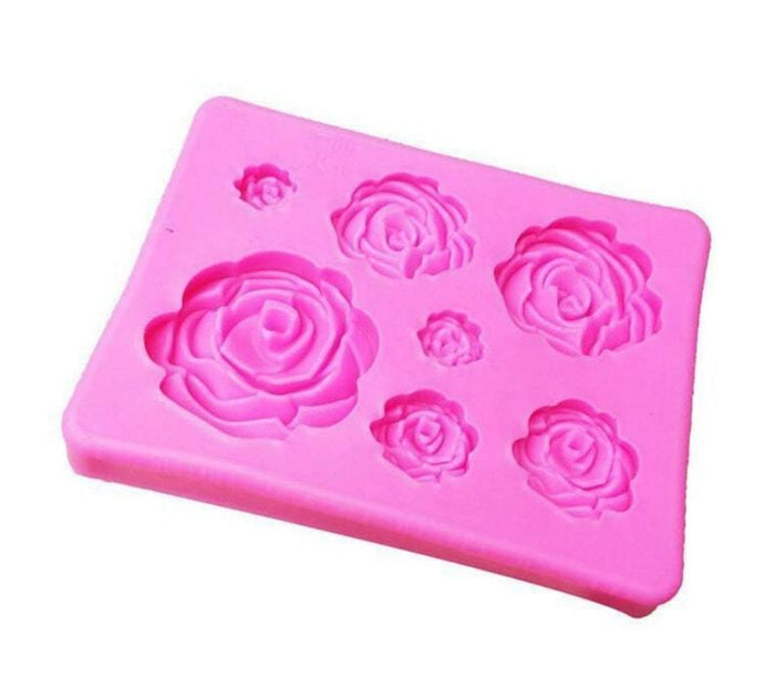 Roses Silicone Mold Rose Flower Silicone Mold - IntoResin
