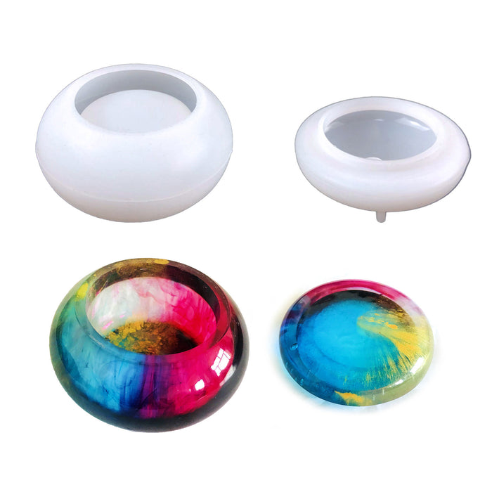 Round Small Jar Resin Mold