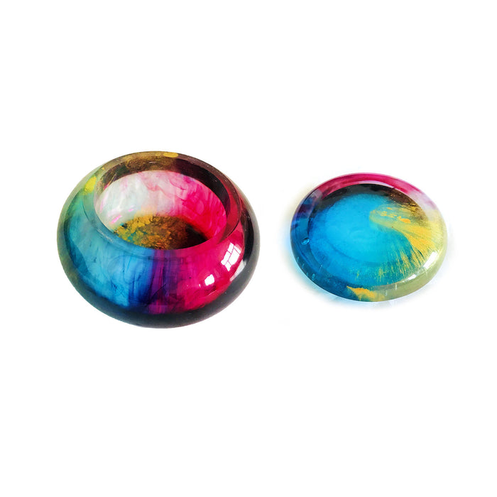 Round Small Jar Resin Mold