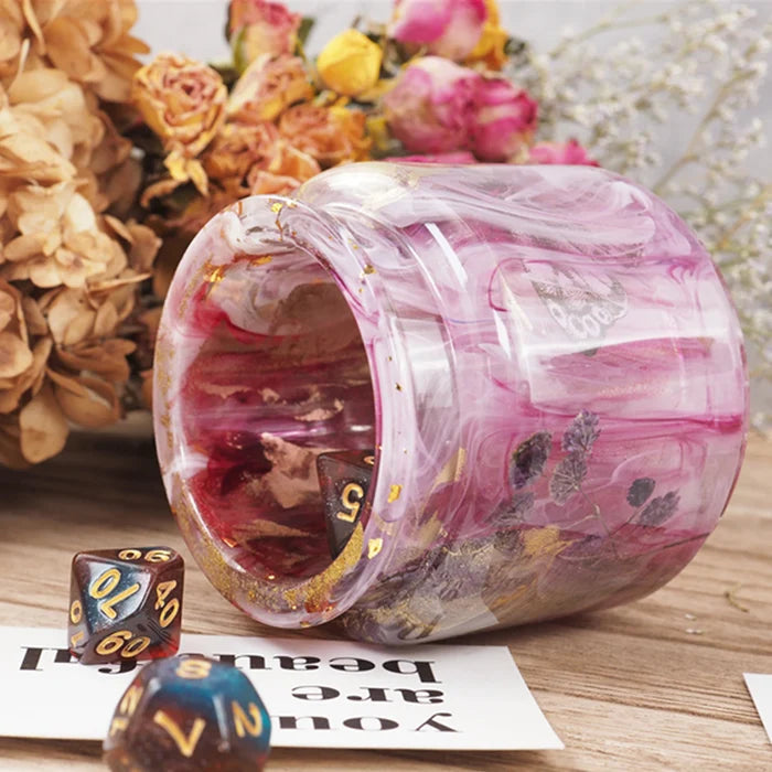 Round Storage Jar Resin Mold