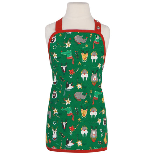 Rudolph Imposter Christmas Kid's Apron