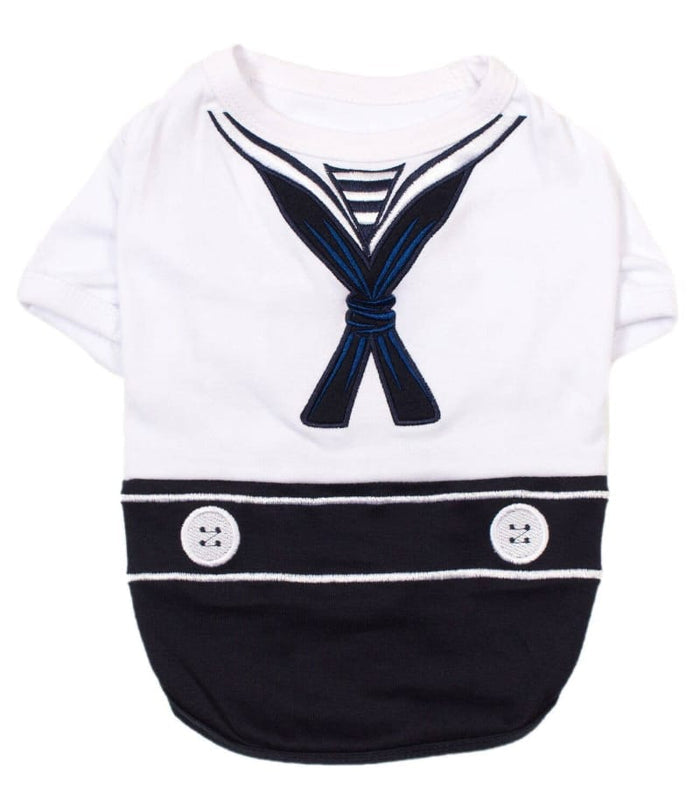 Parisian Pet® Tee's SM Sailor Halloween Tee Dog Costume