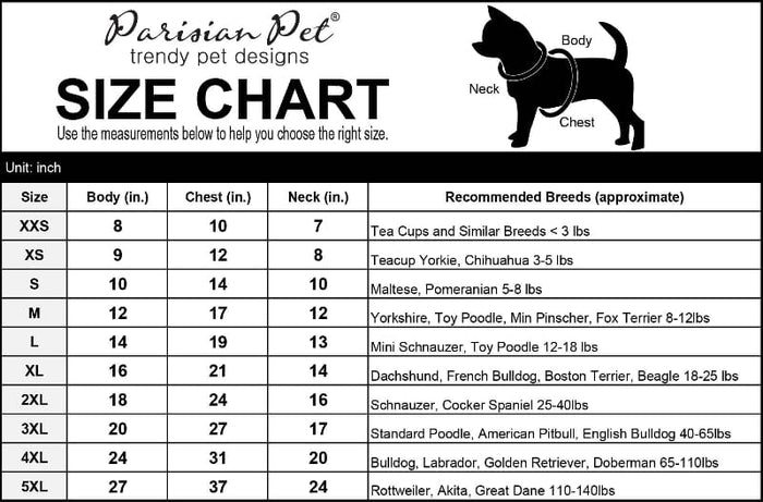 Parisian Pet® Tee's Sailor Halloween Tee Dog Costume