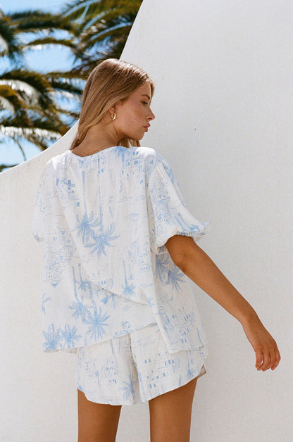 SAMPLE-Leta Top - Santorini