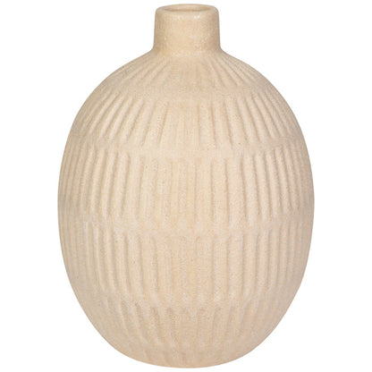 Sand Ceramic Bud Vase