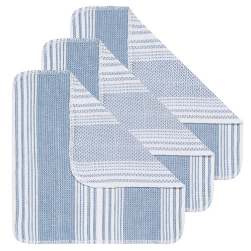 Scrub-It Slate Blue Dishcloths Set of 3