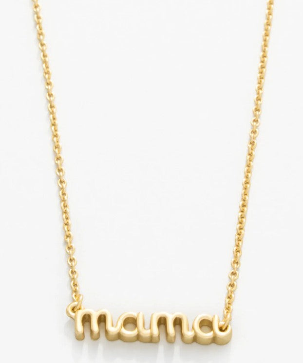 Sea La Vie Necklace Thanks Mama/Script