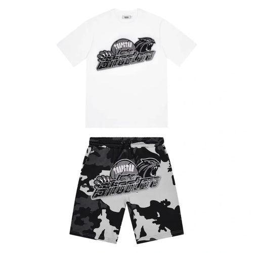 Set Shooters Shorts- Black Camo TRAPSTAR Dresy