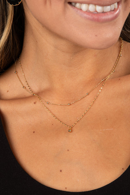 Chloe Gold Layered Necklace