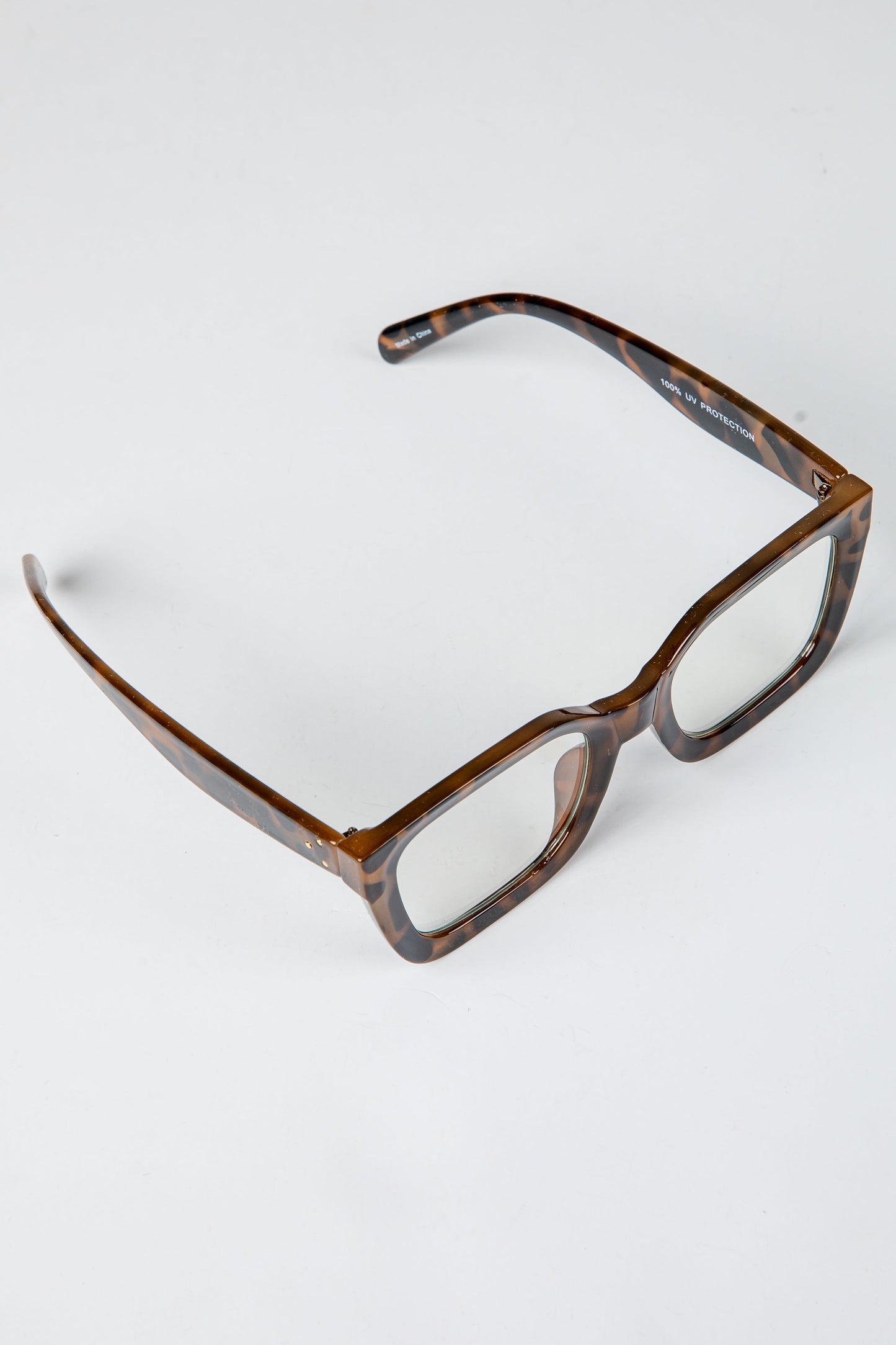 Blue Light Essential Black Square Frames