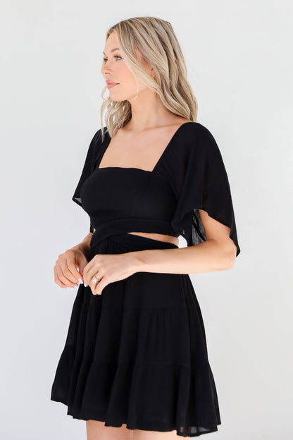 Cutout On The Town Mini Dress