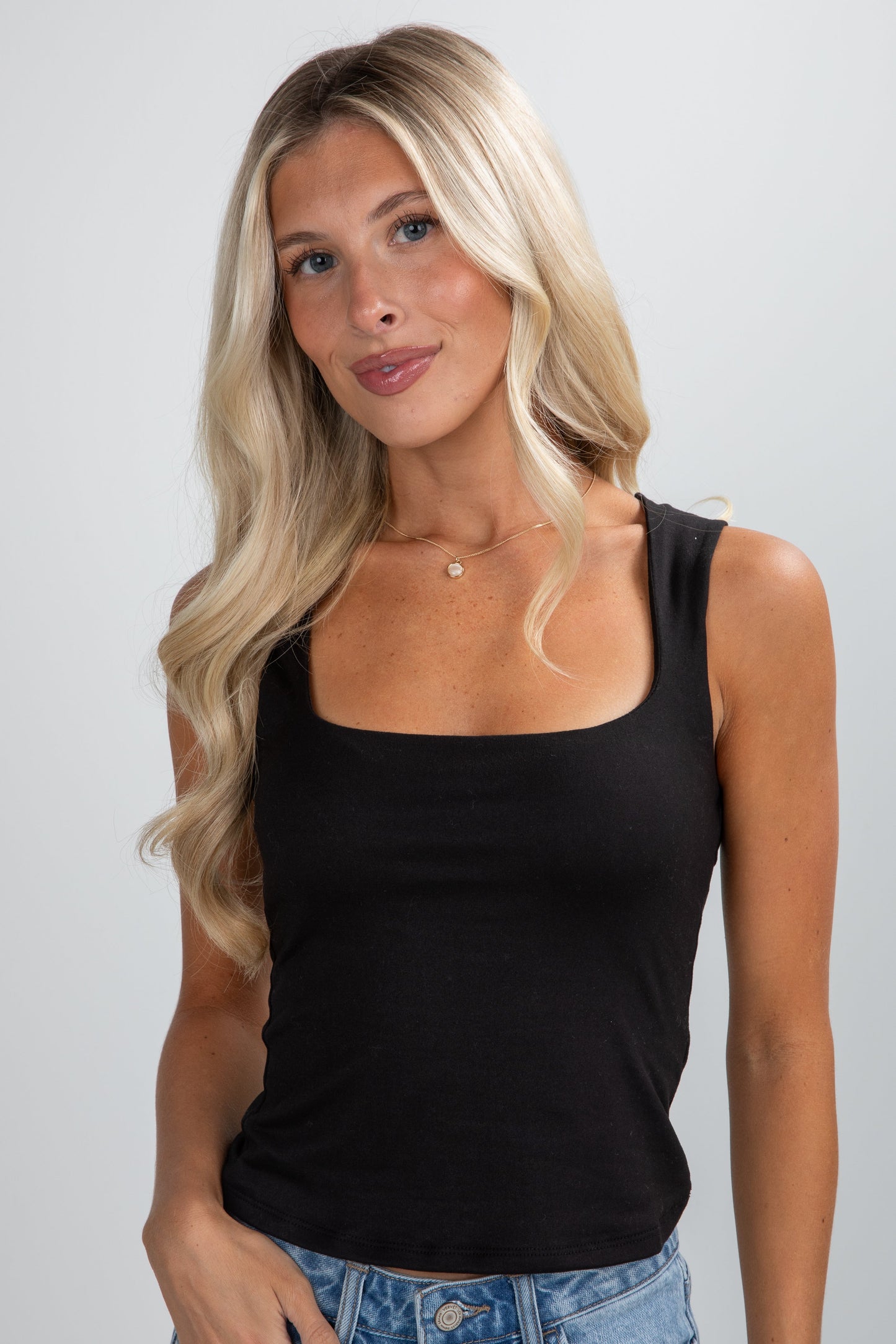 Eloise Everyday Square Neck Tank