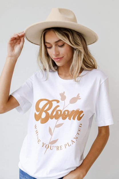 Bloom Where You're Planted Tee