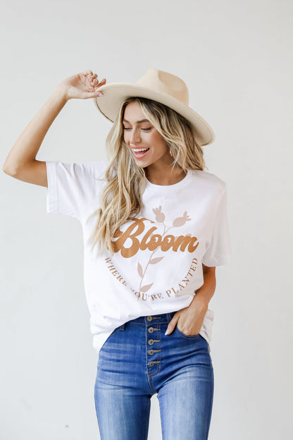 Bloom Where You're Planted Tee