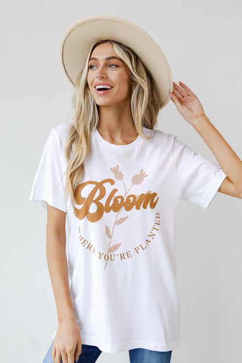Bloom Where You're Planted Tee