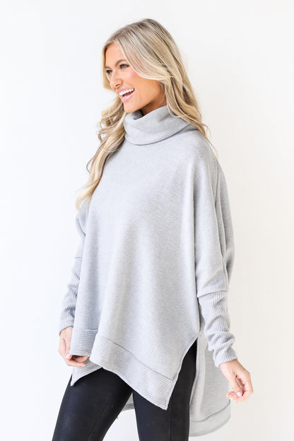 Choose Comfort Cowl Neck Sweater