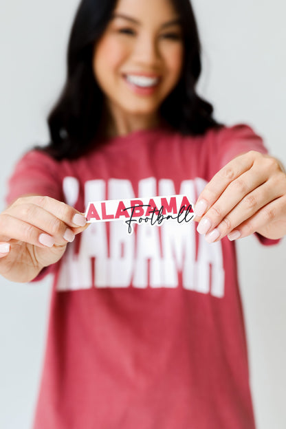 Alabama Football Sticker
