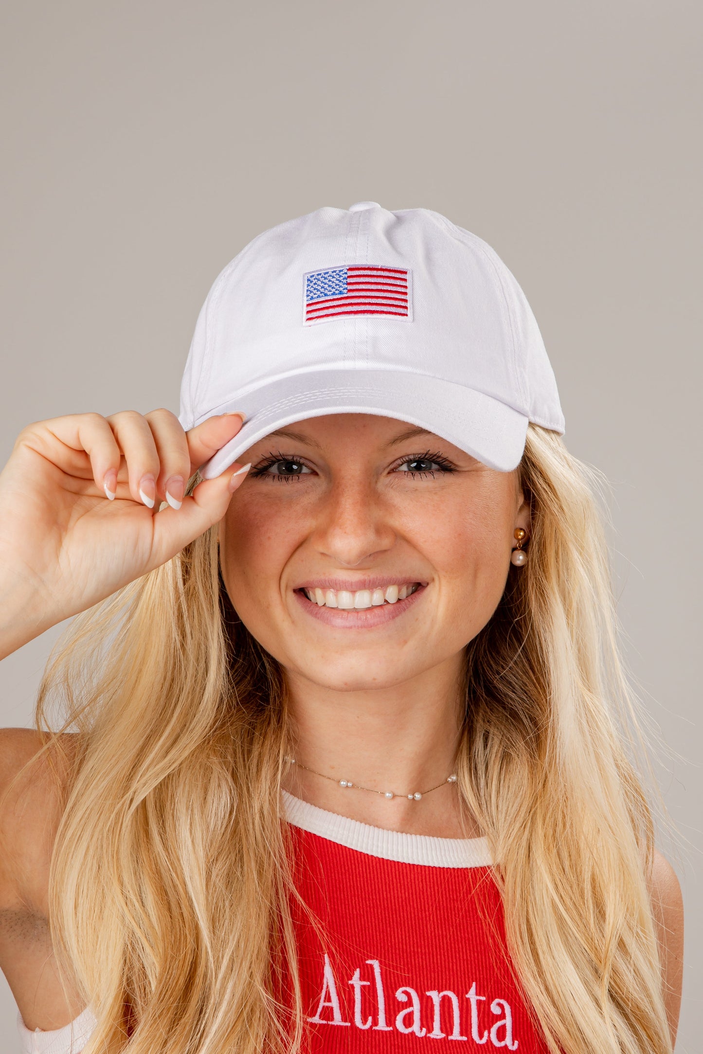 American Flag Baseball Dad Hat