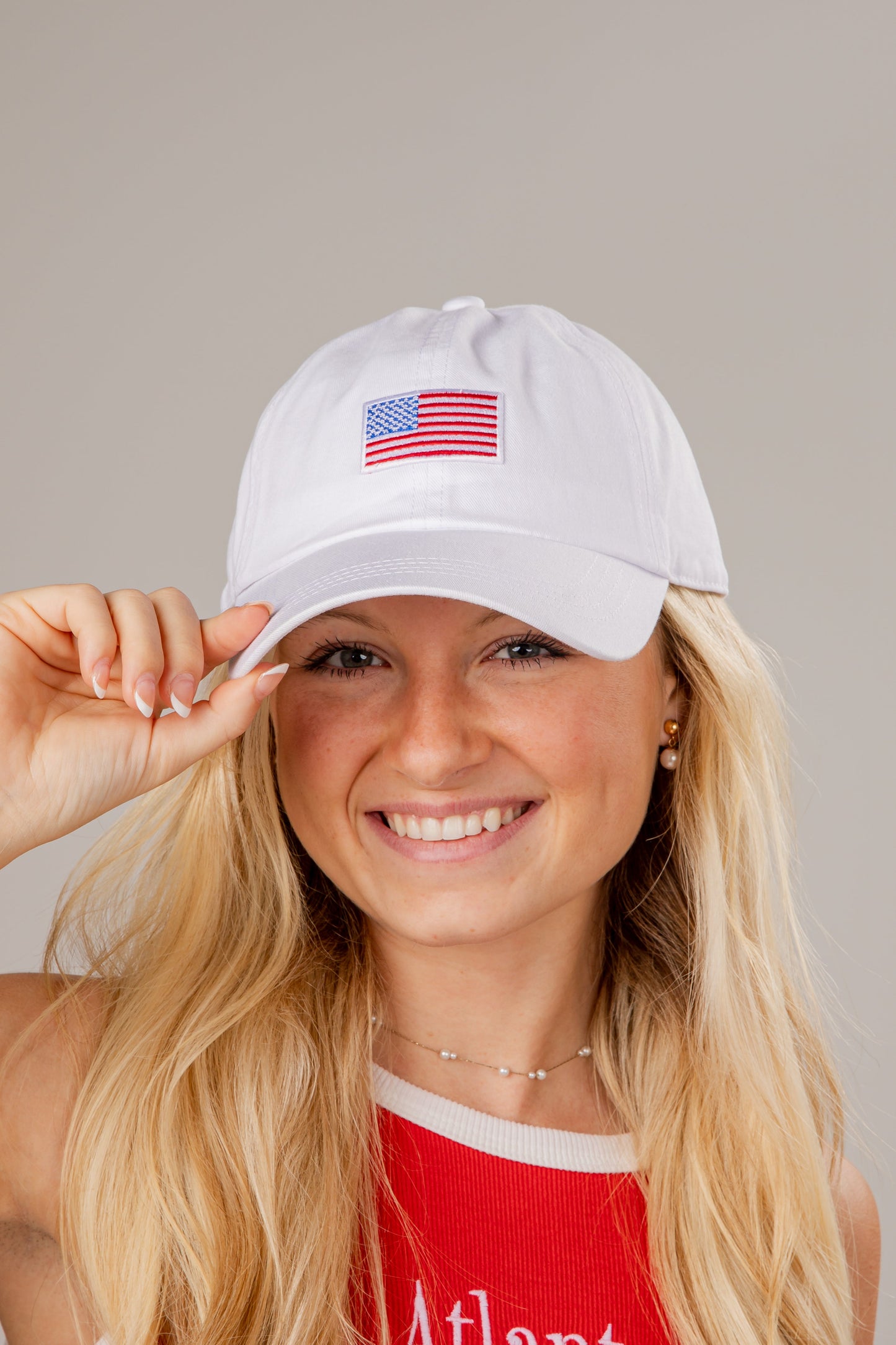 American Flag Baseball Dad Hat