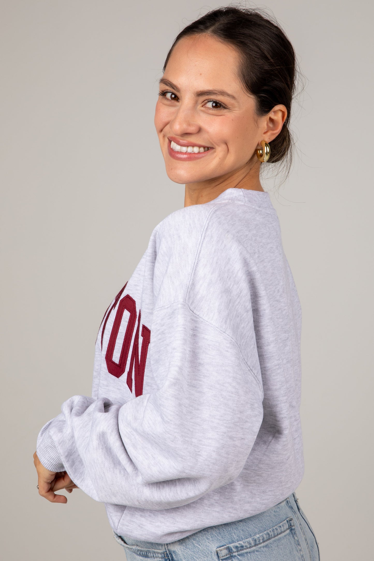 Charleston Graphic Heather Grey Sweatshirt