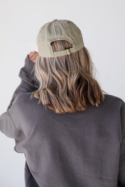 Dahlonega Vintage Script Embroidered Hat